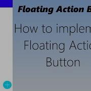 How To Implement Floating Action Button In Android Studio With Java