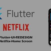 Flutter UI Redesign Netflix Speed Code Home Screen
