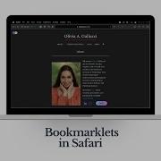 Add A Bookmarklet To Safari Olivia A Gallucci