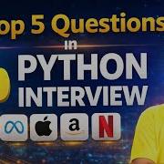 Top 5 Python Interview Questions Python Tutorial For Beginners Data With Rohit