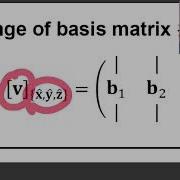 2 4 Eigenvalues Eigenvectors 12 Change Of Basis Matrix Theory