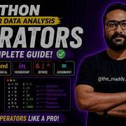 Python Tutorial LIVE Assignment Vs Comparison Operators Day 6