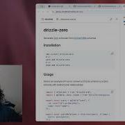 Reusing A Drizzle Schema With Zero Sync