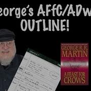 George R R Martin S 2003 2004 Outline For A Feast For Crows And A Dance With Dragons
