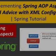 Implementing Spring AOP AspectJ Around Advice With XML Configuration Spring Tutorial