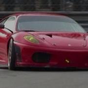 Ferrari F430 GT2 LOUD Acceleration SOUND Little Flames