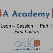 Leon Case Study Session 1 Part 1 First Letters