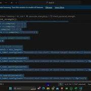 Password Strength Checker With Tkinter GUI