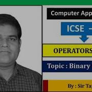 Class 9 Computer Operators In Java Binary Operators