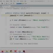 Java Swing JMenu Actionlistener