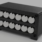 No 3 3D Printed Casing For Flip Disc Binary Clock