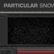 After Effects Tutorial Snow Trapcode Particular