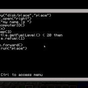 Turtle Rednet And Dig Commands