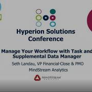 Manage Your Workflow With Task And Supplemental Data Manager