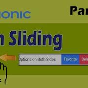 Item Sliding In Ionic Ionic Firebase Tutorial Part 29