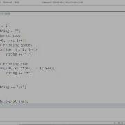 How To Make A Reversed Pyramid Star Pattern In Javascript Problem Solving Learn With Sazzad