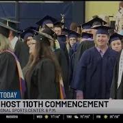 Выпускники пройдут по сцене на 110 й церемонии вручения дипломов RCTC