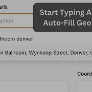 Filament Google Maps Address To Coordinates With Places API Plugin