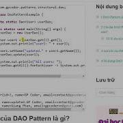 31 4 QLSV Thiết Kế Theo Design Pattern DAO