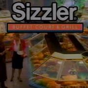 Vintage 80s Sizzler Buffet Court And Grill Commercial