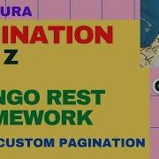Django Rest Pagination Custom Pagination Class Based View Pagination Page Number Pagination