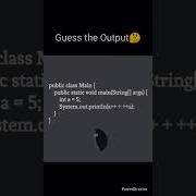 Java Puzzle Output Challenge