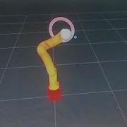Cartesian Control Of A 7 DOF Robot Arm Using ROS And Rviz