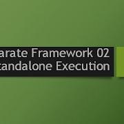 02 Karate Framework Standalone Execution