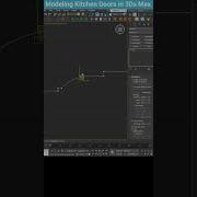 Creating Kitchen Cabinet Doors With Bevel Profile Modifier In 3Ds Max Shorts Modelingtips 3dsmax