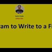 C Program To Write To A File On Linux