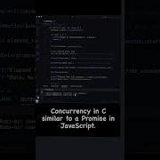 Concurrency In C Similar To A Promise In Javascript Coding Apnacoder73