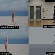 Motion Capture Comparison UE 5 8 MetaHuman Animator Vs QuickMagic Vs AIMoCap