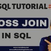 SQL Tutorial 35 CROSS JOIN In SQL SQL CROSS JOIN With Examples