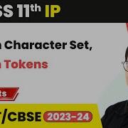 Python Character Set Python Tokens Class 11 Informatics Practices Inshorts 2024