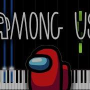 Among Us Theme Song Piano Tutorial Synthesia
