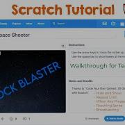 Scratch Tutorial Space Shooter Rock Blaster