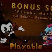 FULL BUILD OUR MACHINE Recreation Playable Friday Night Funkin Indie Cross
