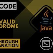 LeetCode 125 Valid Palindrome Java