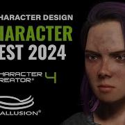 WIP 02 3D Character Contest Reallusion Character Creator SkinGen Rocío Sickinger