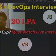 Live AWS DevOps Interview 2025 Real Question Answer For 4 Years Experience Awsdevops