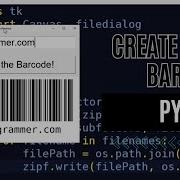 Create Your Barcode Python Tutorial