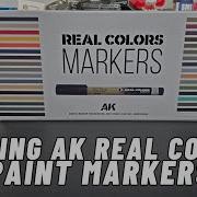 Testing AK Real Colors Paint Markers Great Product