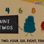 Count By Twos With The Juicebox Jukebox Learn Two Four Six Eight Ten NEW Counting Song Numbers