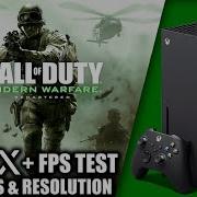 Call Of Duty Modern Warfare Remastered Xbox Series X Gameplay FPS Test