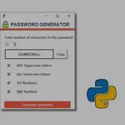 How To Make Your Own Password Generator App Python Tkinter