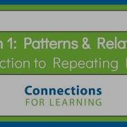 Math 1 Introduction To Repeating Patterns AB