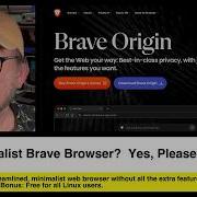 Платный минималистичный браузер Brave Дайте два