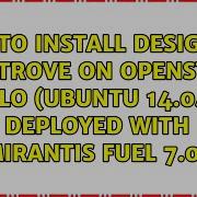 How To Install Designate And Trove On OpenStack Kilo Ubuntu 14 04 Deployed With Mirantis Fuel