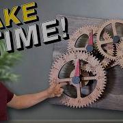Create Your Own AMAZING Laser Cut Wooden Gear Clock