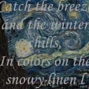 Don McLean Vincent Starry Starry Night With Lyrics